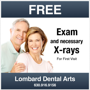 Free Exams and X-rays in Lombard, IL
